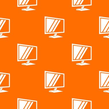 TV desen vektör turuncu