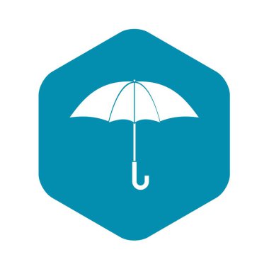 Şemsiye simgesi, basit tarzı