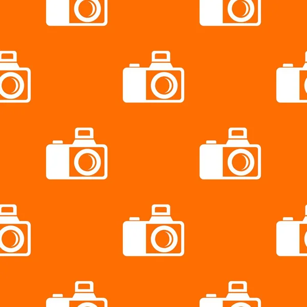 Photocamera motif vecteur orange — Image vectorielle