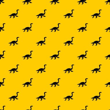 Elasmosaurine dinozor tasarlamak vektör