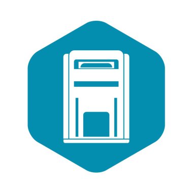 Posta kutusu simgesini, basit tarzı kare