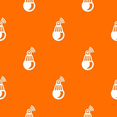 Ampul desen vektör turuncu