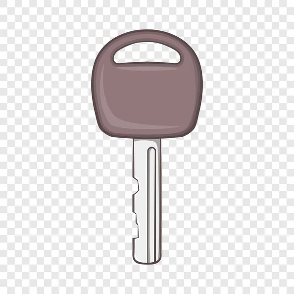 Autoschlüssel-Symbol im Cartoon-Stil — Stockvektor
