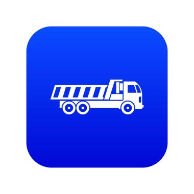 Makine simgesi dijital mavi