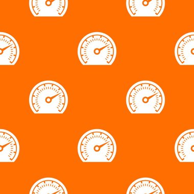 Hız göstergesi desen vektör turuncu