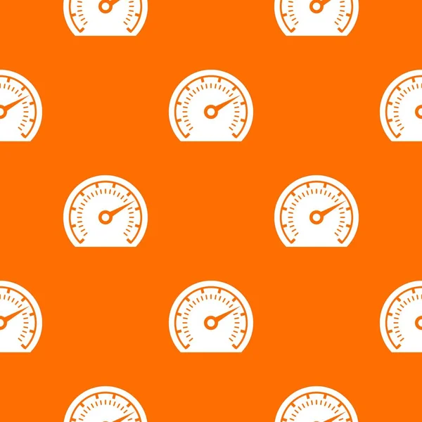 Oranye vektor pola speedometer - Stok Vektor