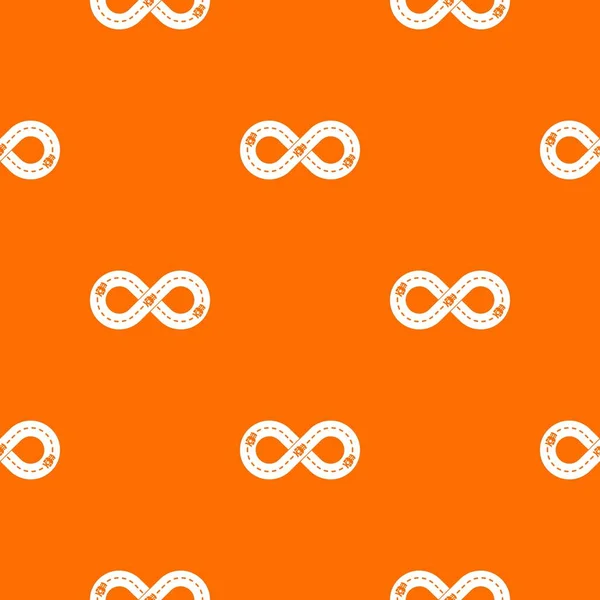 轨道模式向量橙色 — 图库矢量图片