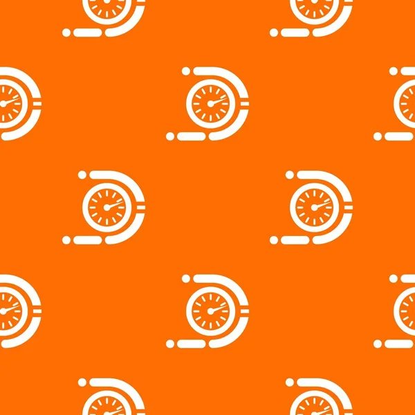 Timer pattern vector orange — Stock Vector