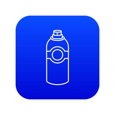 Sprey deodorant simgesi mavi vektör