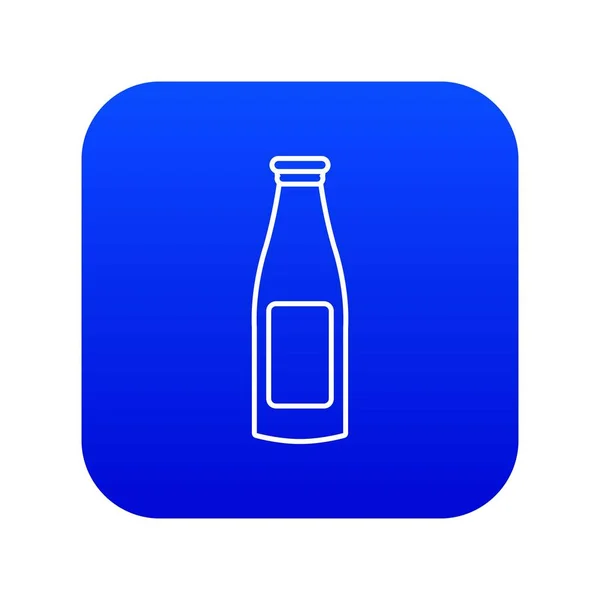 Синий вектор крема для бутылок — стоковый вектор