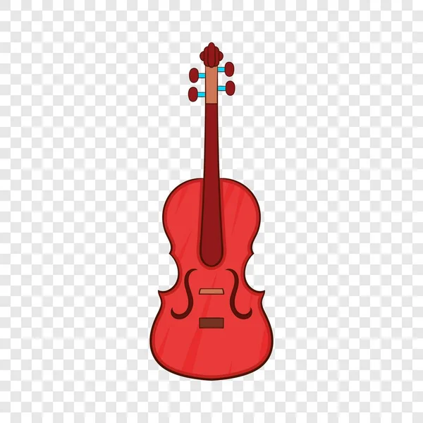 Cello ikon, tecknad stil — Stock vektor