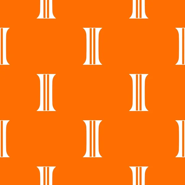 Double motif solide vecteur orange — Image vectorielle