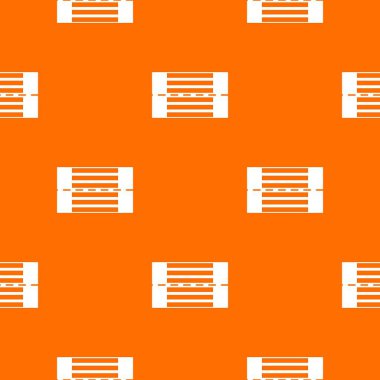 Yaya geçidi desen vektör turuncu