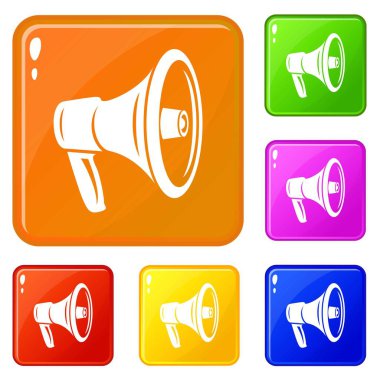 Gürültü simgeler vektör renk ayarla