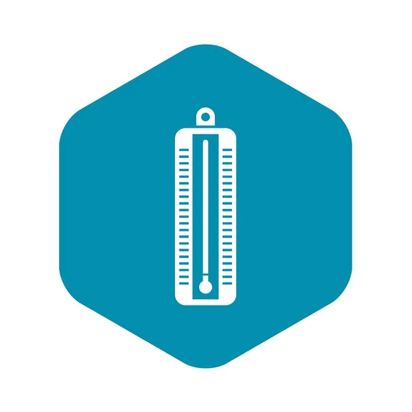 Teploměr ukazuje ikona nízké teploty — Stockový vektor