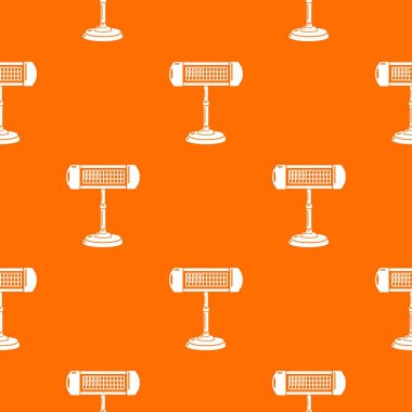 UFO ısıtıcı desen vektör turuncu