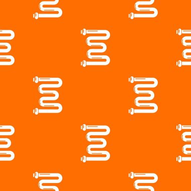 Bobin pil tasarlamak turuncu vektör