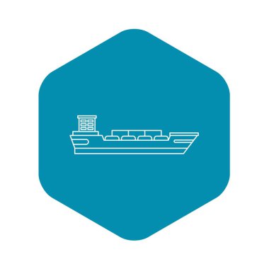 Kargo gemisi simgesi, taslak biçimi