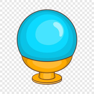 Sihirli top simgesi çizgi film tarzı