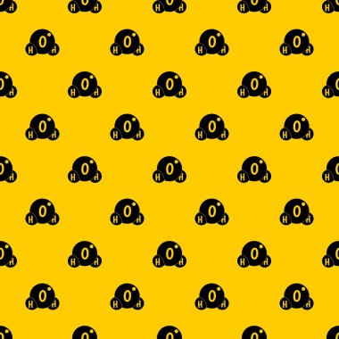 Su molekülü tasarlamak vektör