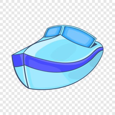 Powerboat simgesi çizgi film tarzı