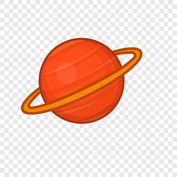 Ícone de Saturno, estilo cartoon — Vetor de Stock