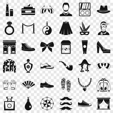 Vogue Icons set, basit tarzı