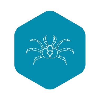 Taze Yengeç simgesi, anahat stili