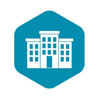 Bina simgesini, basit tarzı