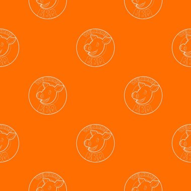 Barbekü tasarlamak turuncu vektör davet Hoşgeldiniz