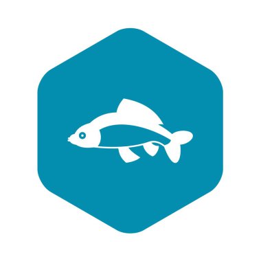 Balık simgesi, basit tarzı