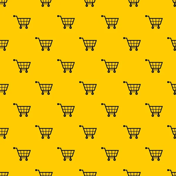 Shopping cart patroon vector — Stockvector