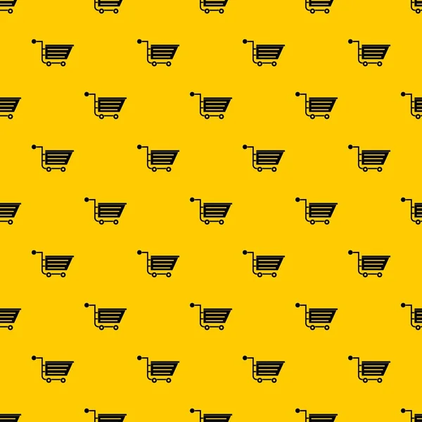Verkoop shopping cart patroon vector — Stockvector