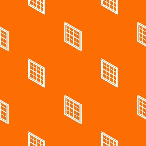 格子窗框样式向量橙色 — 图库矢量图片