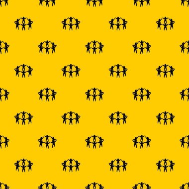 Takım veya arkadaşlar desen vektör