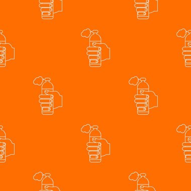 Sprey böcekler tasarlamak turuncu vektör