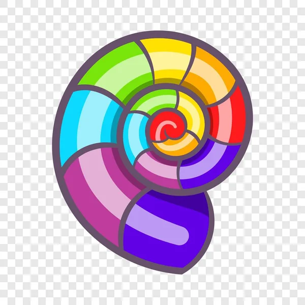 Krypa i färger av HBT-ikon, tecknad stil — Stock vektor