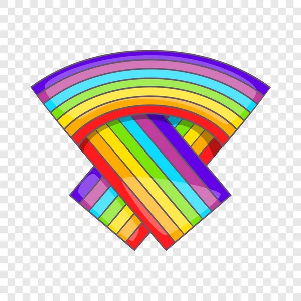 Lgbt flag icon, Zeichentrickstil — Stockvektor