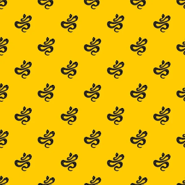 Vecteur de motif serpent pointillé noir — Image vectorielle