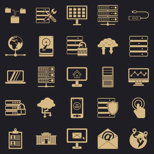 El Icons set, basit tarzı