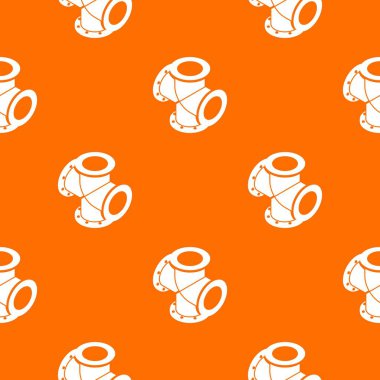 Boru su tasarlamak turuncu vektör çapraz