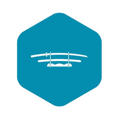 Katana, Japon kılıç simgesi, anahat stili