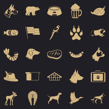 CUR Icons set, basit tarzı