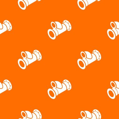 Kiler boru desen vektör turuncu