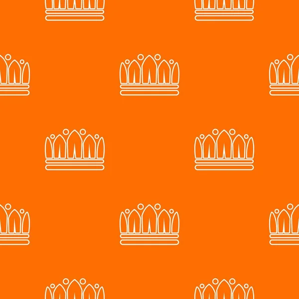 Снігова корона векторний оранжевий — стоковий вектор