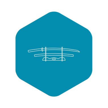 Katana silah simgesi, anahat stili