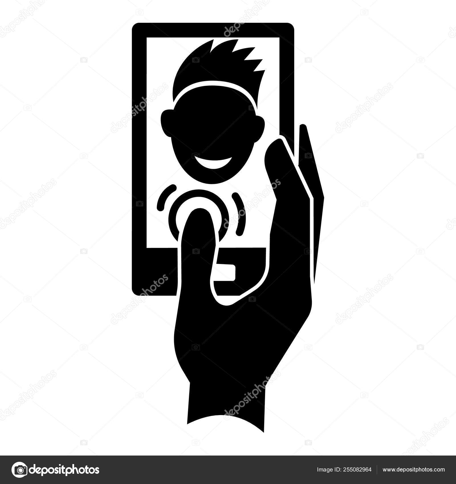 Boy Make Selfie Icon Simple Style Vector Image By C Ylivdesign Vector Stock