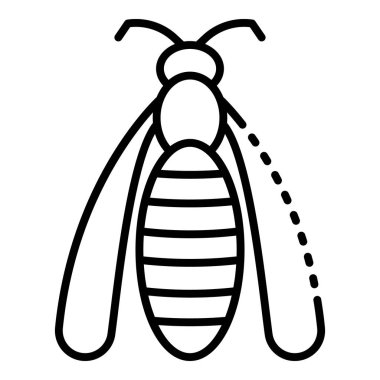 Eşek arısı simgesi, dış hat biçimi