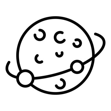 Satürn gezegen simgesi, özet biçimi