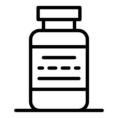 Spor protein hapları simgesi, anahat tarzı